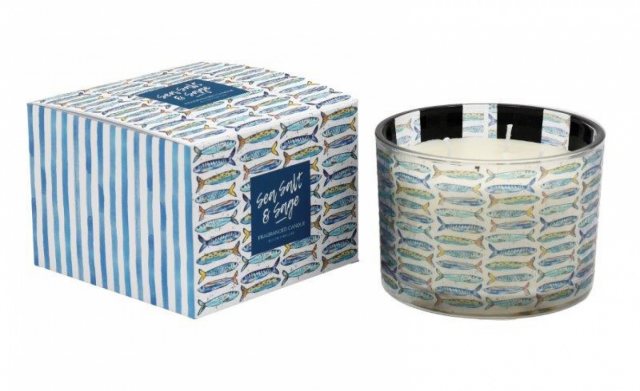 Sardines Candle - Sea Salt & Sage
