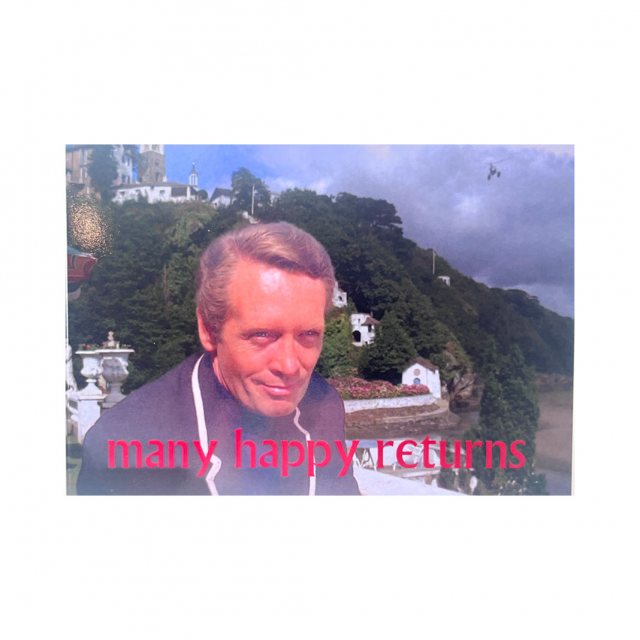 The Prisoner Greeting Card - Many Happy Returns