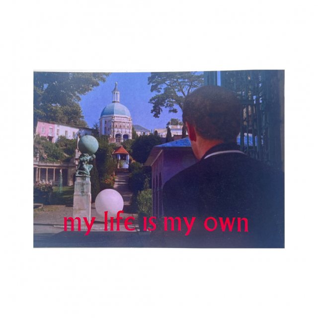 The Prisoner Greeting Card - My Life Is My Own