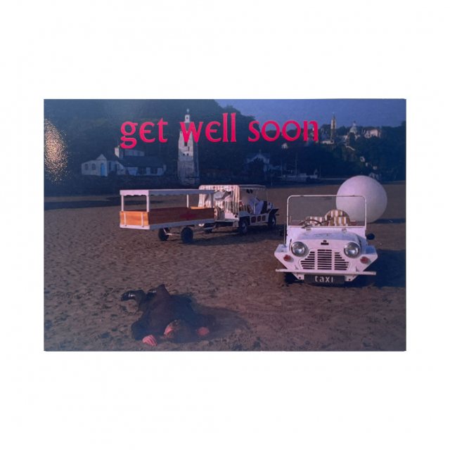 The Prisoner Greeting Card - Get Well Soon