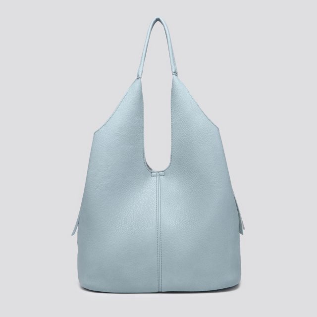 House of Milano Faux Leather Slouch Bag