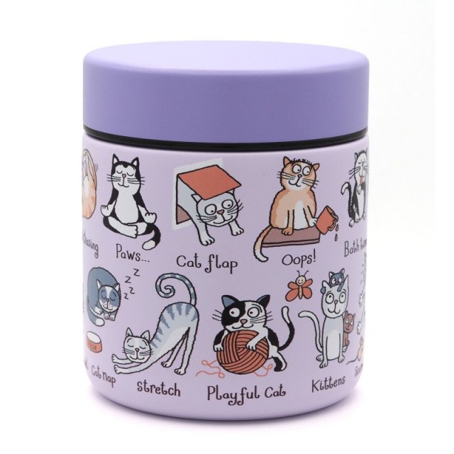 Tyrrell Katz Cats Food Flask