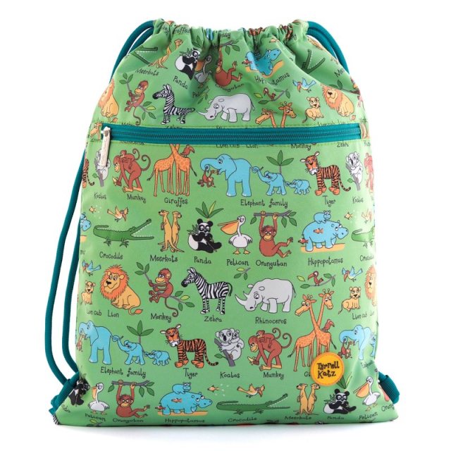 Tyrrell Katz Jungle Waterproof Drawstring Bag