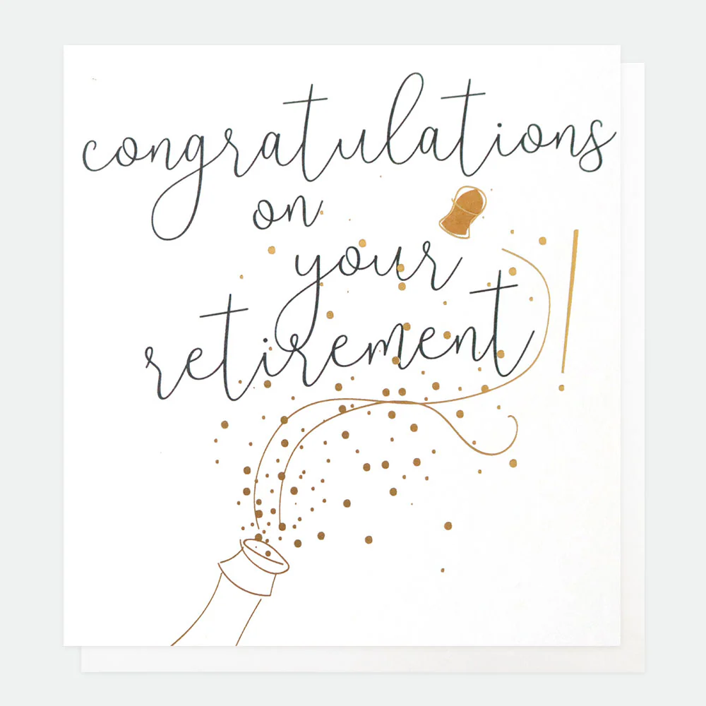 Caroline Gardner On Your Retirement Card