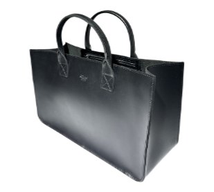 Ashwood Leather Large Shopper Bag - Black S03
