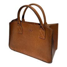 Ashwood Leather Small Shopper Bag - Tan S01