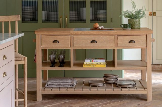 Gallery Direct Eton Kitchen Island - Natural