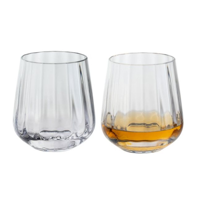Dartington Crystal Aurea Tumbler Pair