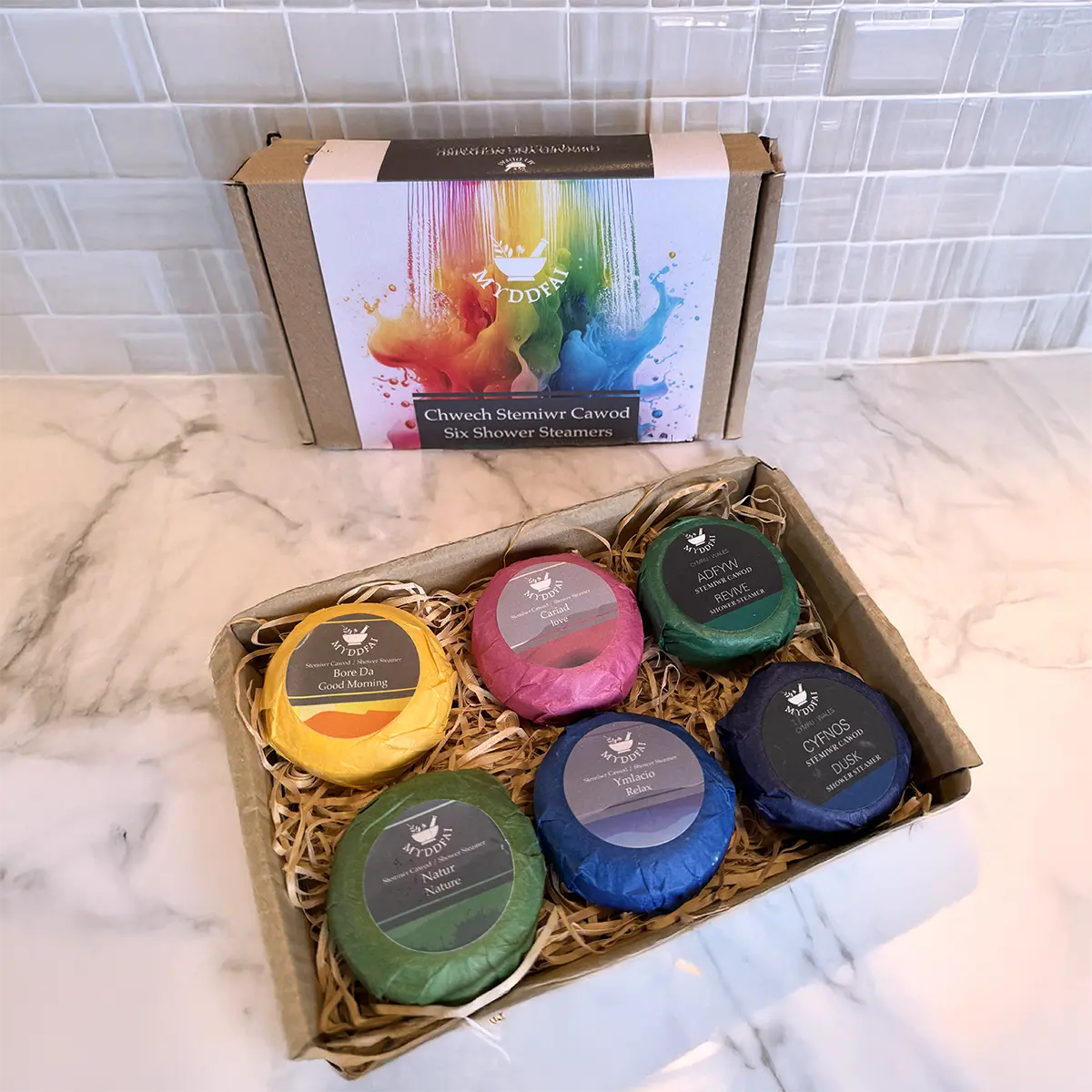 Myddfai Set of 6 Shower Steamers