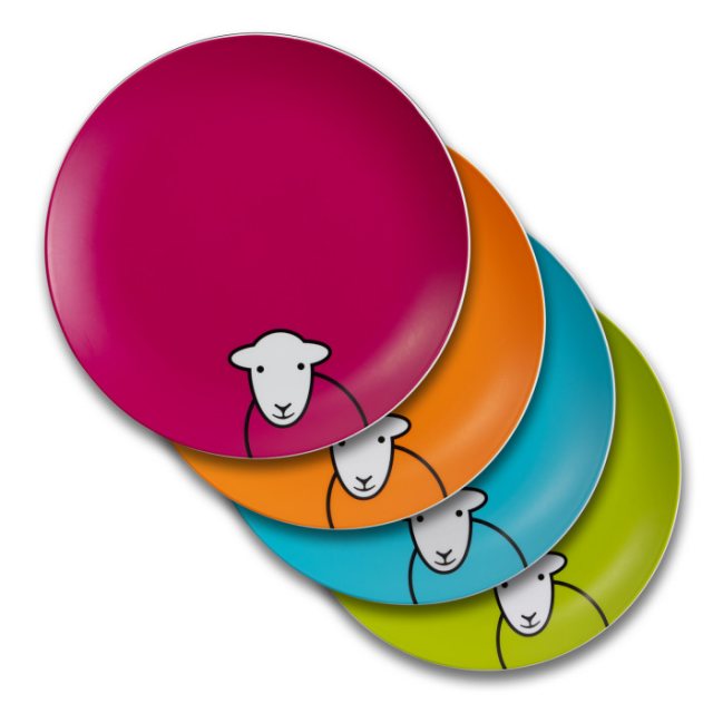 Herdy Hello Plate (Single)