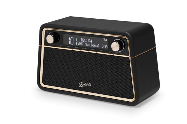 Roberts Reva DAB+/FM Table-top Radio with Bluetooth - Black