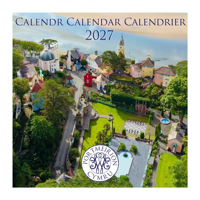 Portmeirion Village Calendar 2027