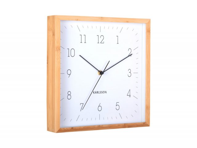 Karlsson Wall Clock Neat Cuadrado
