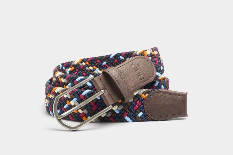 Ibex Mens Repreve 9483 Eco Friendly Stretch Belt Multi