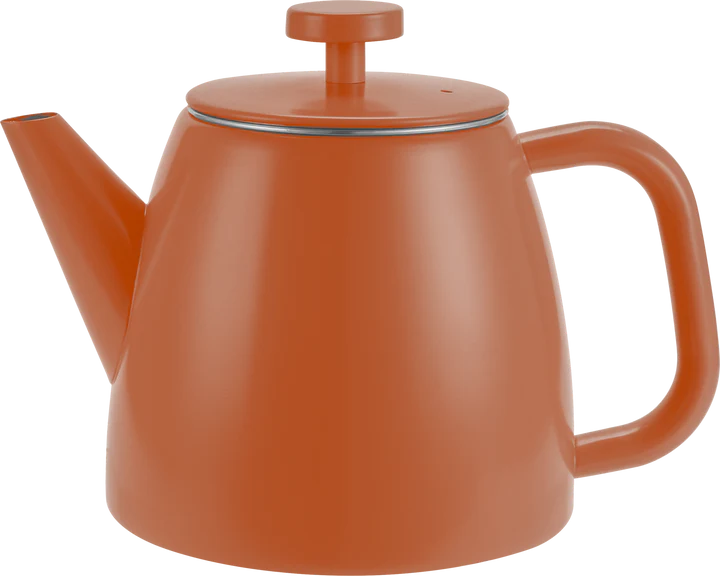 Grunwerg Café Ole Kelham Double Wall Teapot 600ML Red