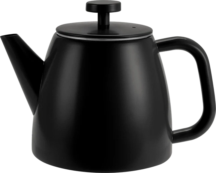 Grunwerg Café Ole Kelham Double Wall Teapot 600ML Black