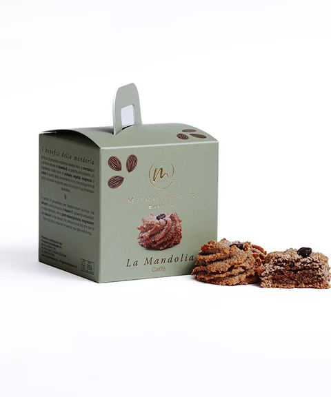 Murrieri Mandolia Caffe (Delicate Gluten-Free Ricciarelli-Style Almond Pastries) 130g