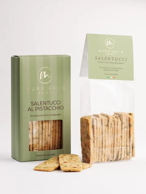 Murrieri Salentucci Pistachio (Pistachio Tiles In Bag) 150g