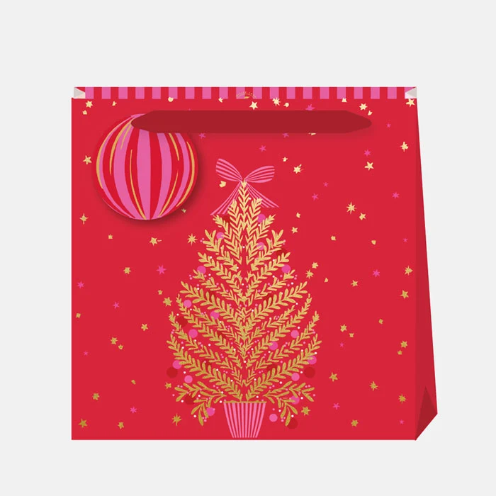 Sara Miller Crimson Tree Medium Gift Bag