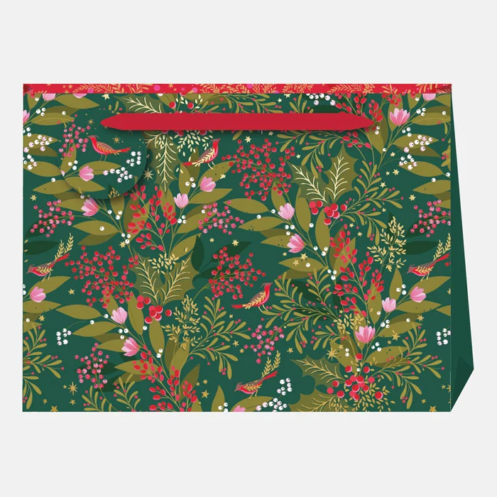Sara Miller Sugarplum Greens Shopper Bag