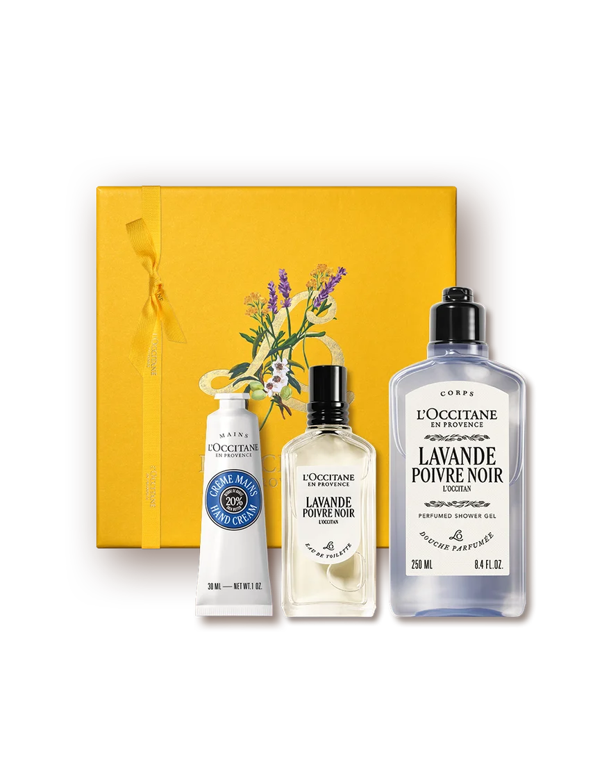 L'Occitane Lavande Poivre Noir Fragrance Collection 3piece
