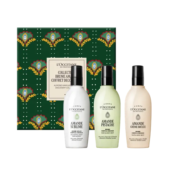 L'Occitane Almond Hair & Body Mist Discovery Collection