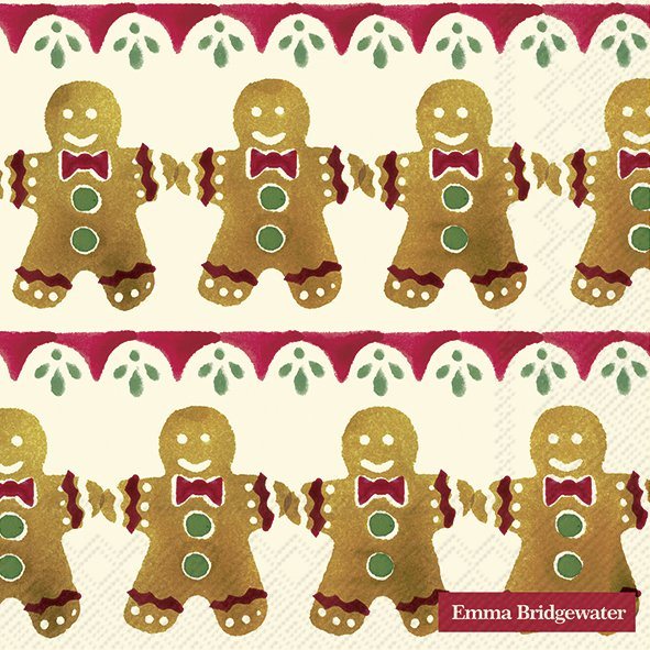 Emma Bridgewater Napkins - Gingerbread