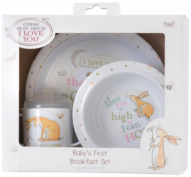 Guess How Much I Love You GHMILY Breakfast Set