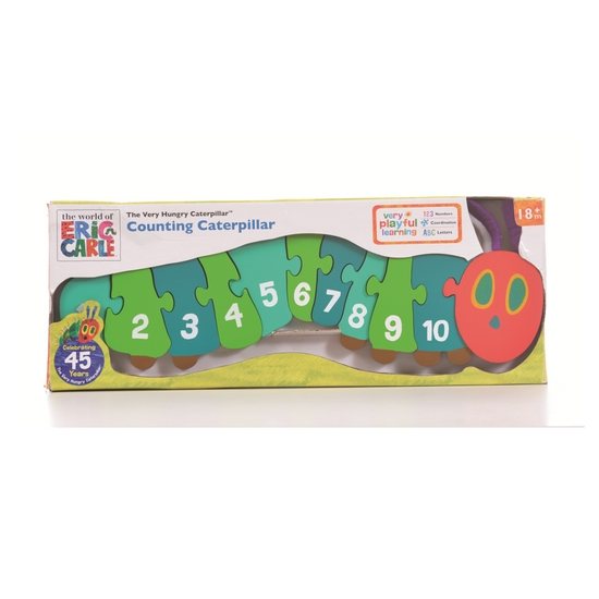 The Very Hungry Caterpillar D/C   VHC Shaped Wooden Puzzle