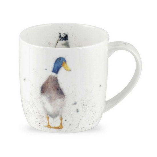 Portmeirion Pottery Siip Bone China Red Stripe Mug