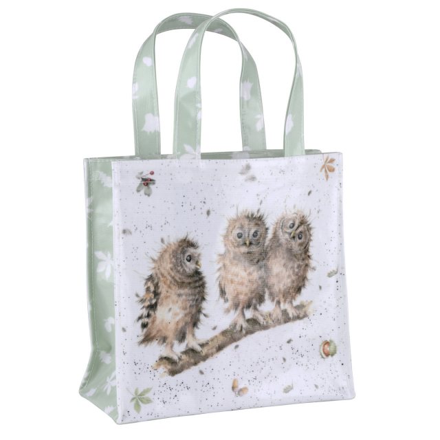 Portmeirion Pottery D/C   MM Shopping Bag PVC Small Owls