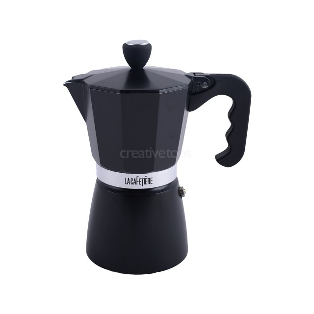 La Cafetiere Classic Espresso 6 Cup Black