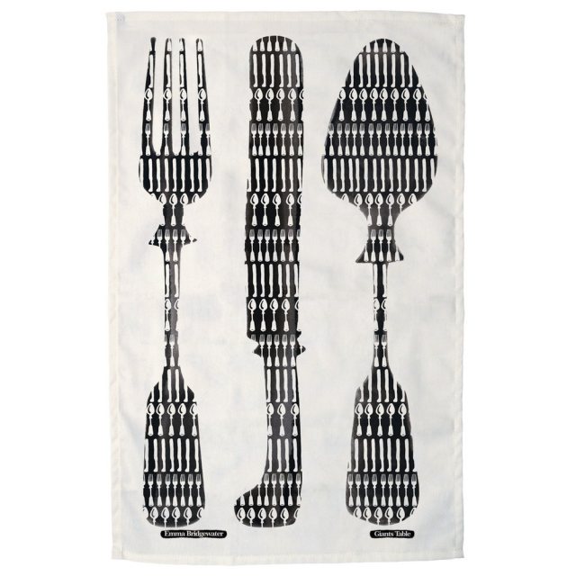 Emma Bridgewater Emma Bridgewater Giant Knifes & Forks Tea Towel