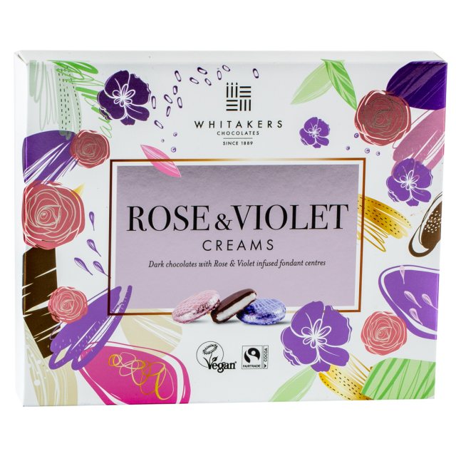 Whitakers Rose & Violet Cremes