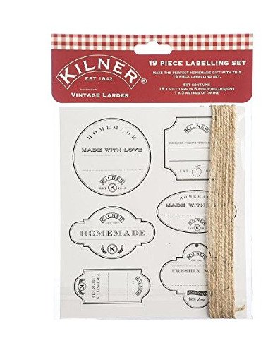 Kilner The Kitchen Pantry Pack of 24 Spice Jar Label Set