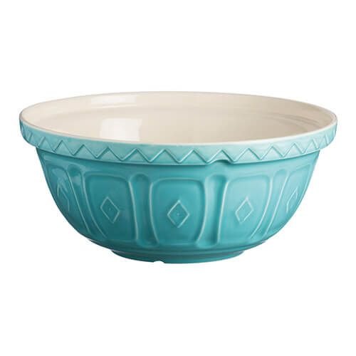 Mason Cash Colour Mix Turquoise Mixing Bowl 4L - Size 12