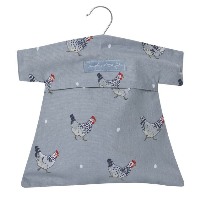 Sophie Allport Thornback & Peel Grey Rabbit & Cabbage Apron