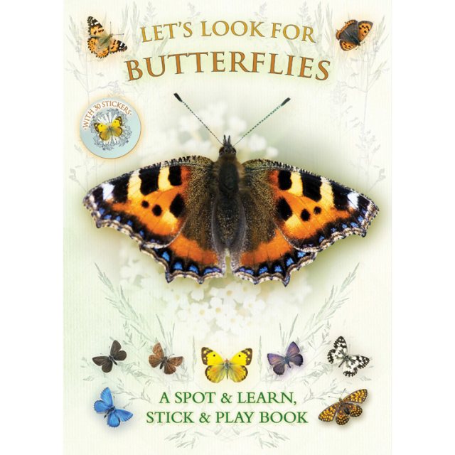 House Of Marbles Lets Look For Butterflies Sticks & Play Book