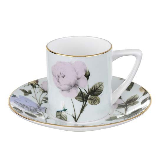 Ted Baker Portmeirion D/C   TBR Espresso Cup & Saucer Mint - Rosie Lee