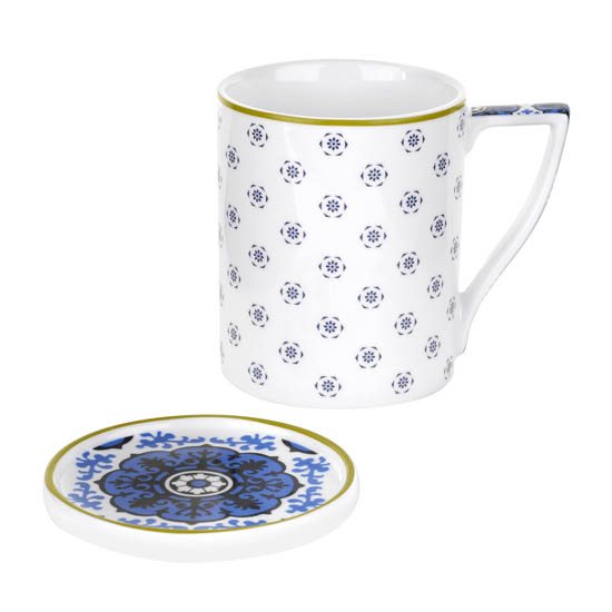 Ted Baker Portmeirion D/C   TBG Mug & Coaster - Malton III