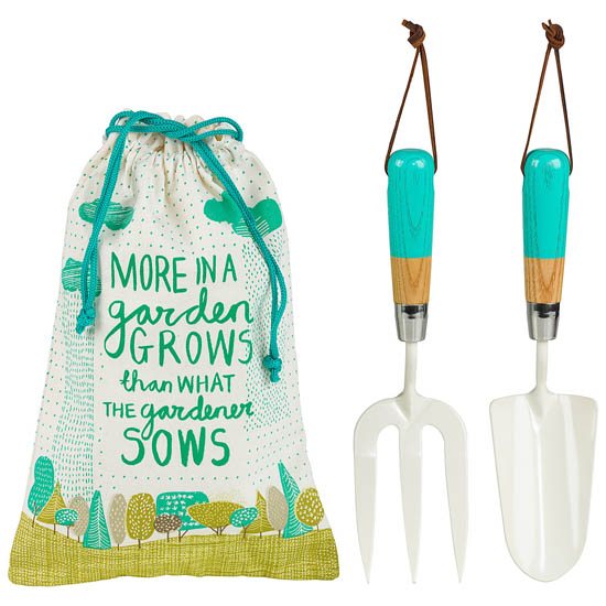 Orla Kiely D/C   New Fork & Trowel In Bag