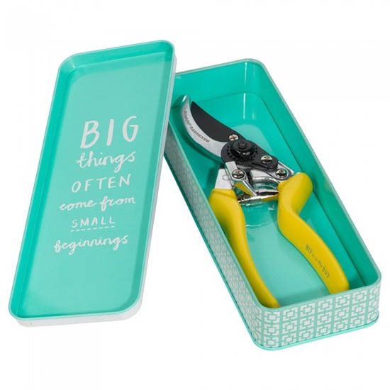 Orla Kiely D/C   New Secateurs In A Tin