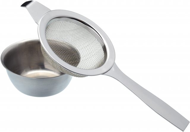 KitchenCraft Le’Xpress Stainless Steel Long Handled Tea Strainer