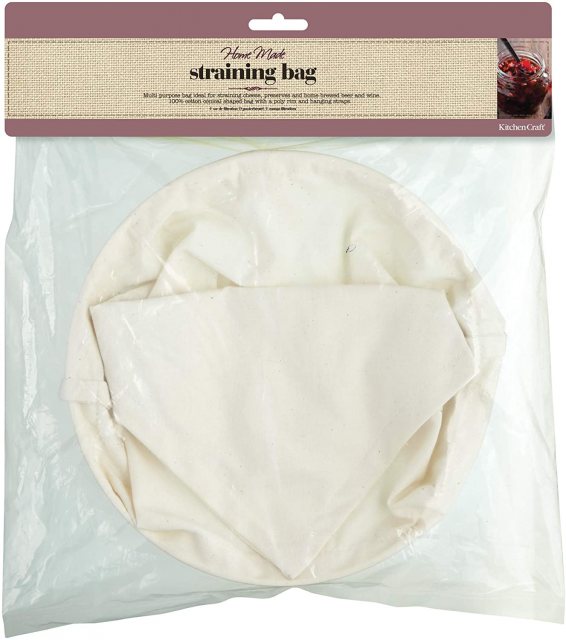 Hanging Straining Bag Cotton Polyester Rim