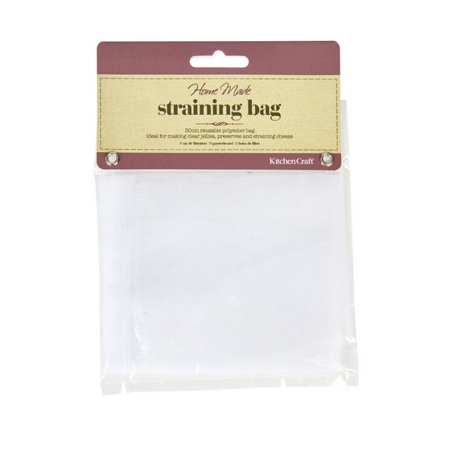 KitchenCraft Straining Bag 30cm Polyester