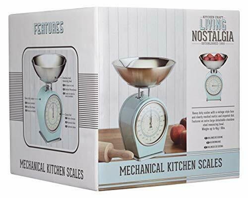 Mechanical Kitchen Scales 4kg Blue