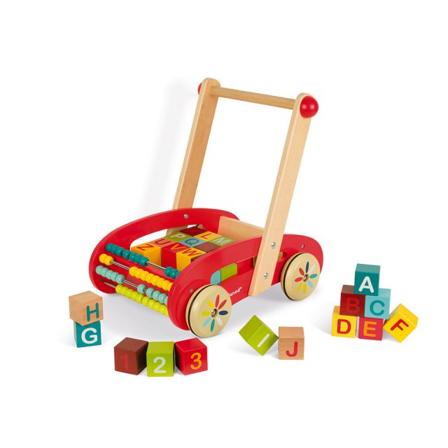 Janod Orange Tree Toys Alphabet Caterpillar Puzzle