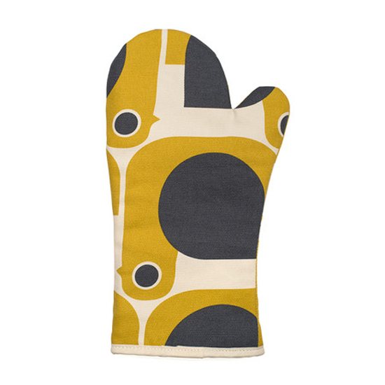 Orla Kiely Orla Kiely Double Oven Glove Wild Rose Stem Dandelion