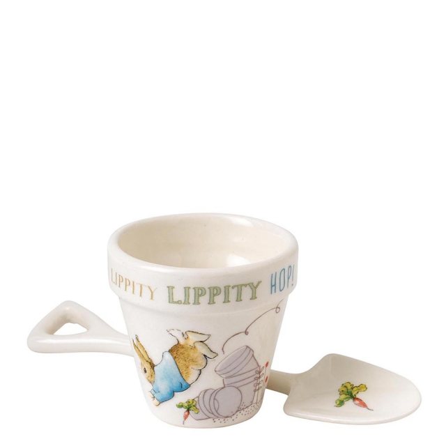 Peter Rabbit PR Egg Cup & Spoon Set