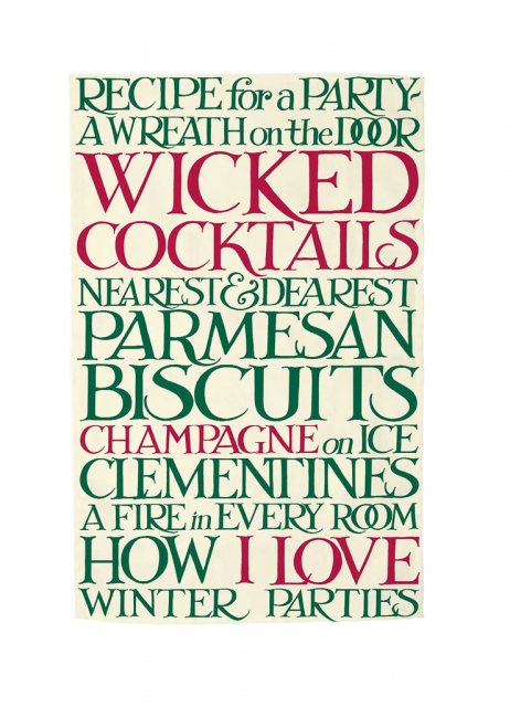 Emma Bridgewater Christmas Toast Tea Towel